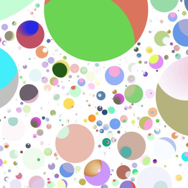 Daire saydam arka plan - eğilim seamless modeli.