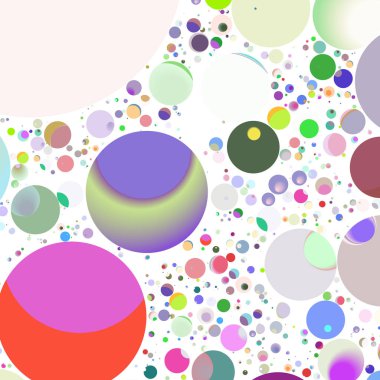 Daire saydam arka plan - eğilim seamless modeli.