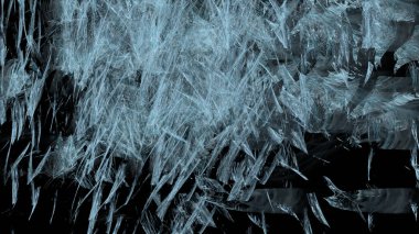 Fantezi kaotik renkli fraktal desen. Soyut Fraktal şekiller. 3D render resimde arka plan veya duvar kağıdı.