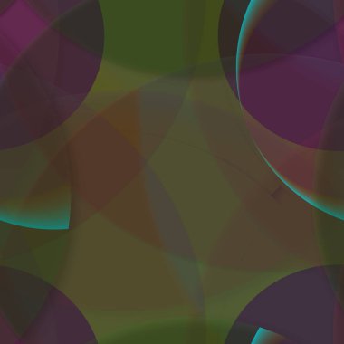 Daire saydam arka plan - eğilim seamless modeli.