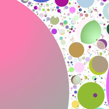 Daire saydam arka plan - eğilim seamless modeli.