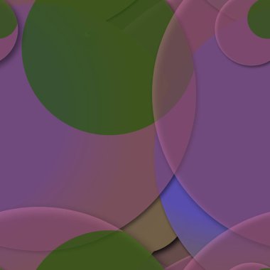 Daire saydam arka plan - eğilim seamless modeli.