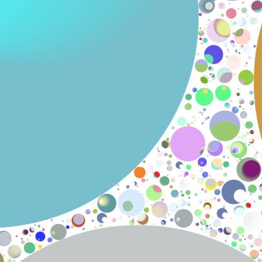 Daire saydam arka plan - eğilim seamless modeli.