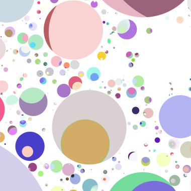 Daire saydam arka plan - eğilim seamless modeli.