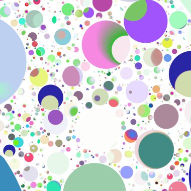 Daire saydam arka plan - eğilim seamless modeli.