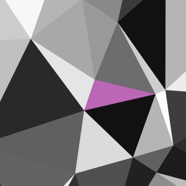 Üçgen poligonal arka plan - eğilim desen.