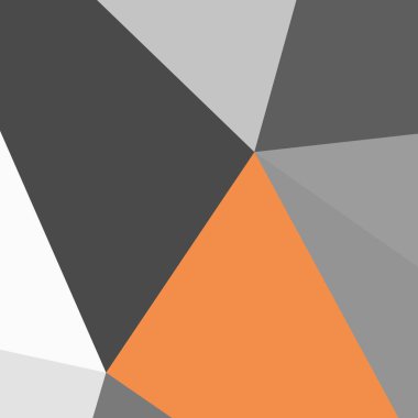 Üçgen poligonal arka plan - eğilim desen.