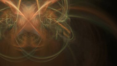 Fantezi kaotik renkli fraktal desen. Soyut Fraktal şekiller. 3D render resimde arka plan veya duvar kağıdı.