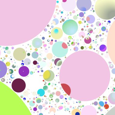 Daire saydam arka plan - eğilim seamless modeli.