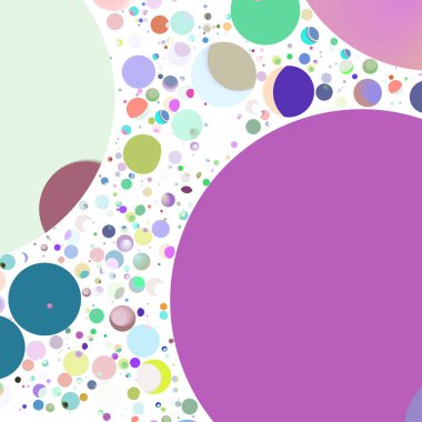 Daire saydam arka plan - eğilim seamless modeli.