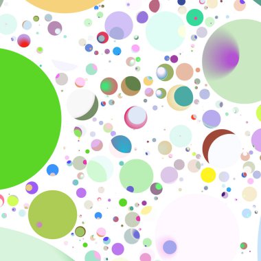 Daire saydam arka plan - eğilim seamless modeli.