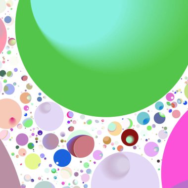 Daire saydam arka plan - eğilim seamless modeli.