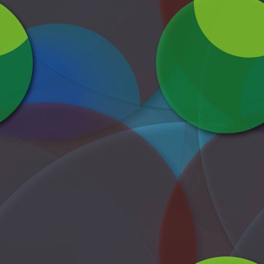 Daire saydam arka plan - eğilim seamless modeli.