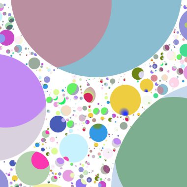 Daire saydam arka plan - eğilim seamless modeli.