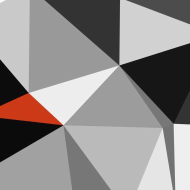 Üçgen poligonal arka plan - eğilim desen.