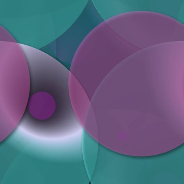 Daire saydam arka plan - eğilim seamless modeli.