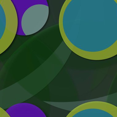 Daire saydam arka plan - eğilim seamless modeli.