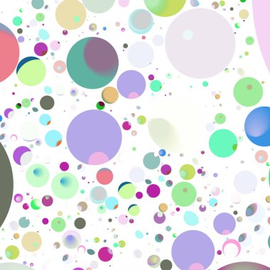 Daire saydam arka plan - eğilim seamless modeli.