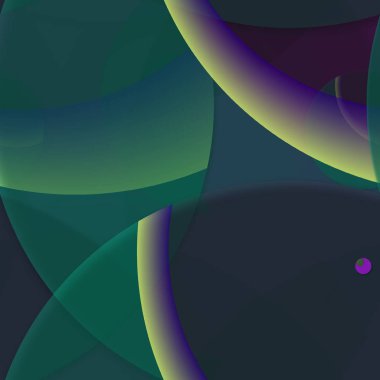 Daire saydam arka plan - eğilim seamless modeli.