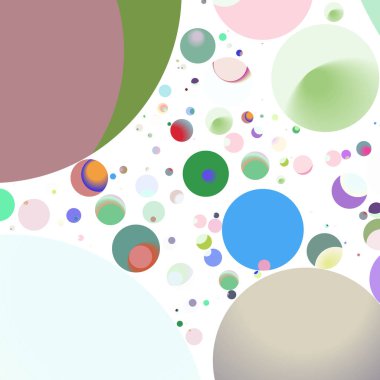 Daire saydam arka plan - eğilim seamless modeli.