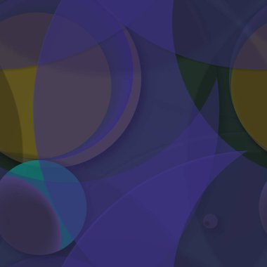 Daire saydam arka plan - eğilim seamless modeli.