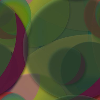 Daire saydam arka plan - eğilim seamless modeli.