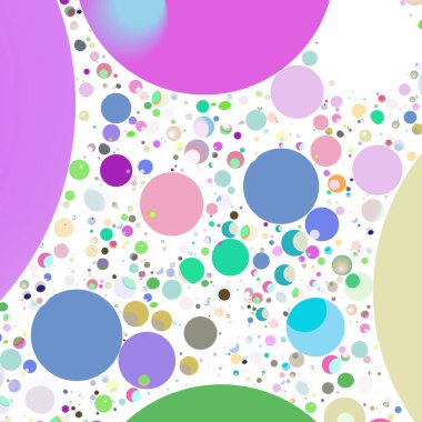 Daire saydam arka plan - eğilim seamless modeli.