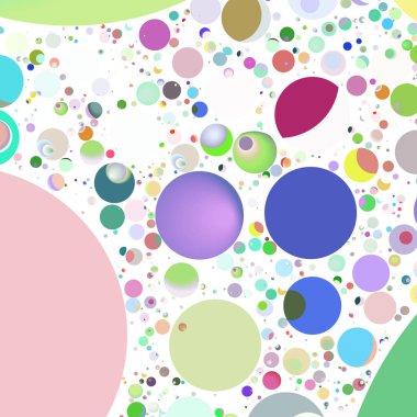 Daire saydam arka plan - eğilim seamless modeli.