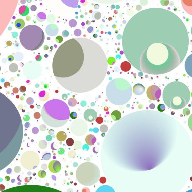 Daire saydam arka plan - eğilim seamless modeli.