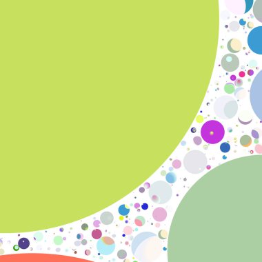 Daire saydam arka plan - eğilim seamless modeli.