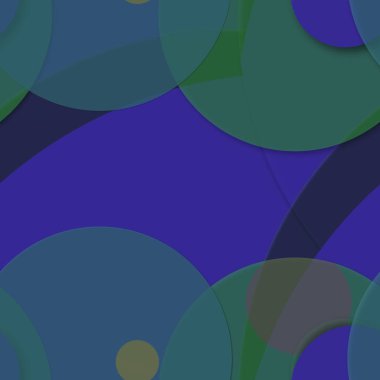 Daire saydam arka plan - eğilim seamless modeli.