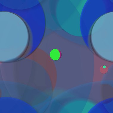 Daire saydam arka plan - eğilim seamless modeli.