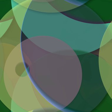 Daire saydam arka plan - eğilim seamless modeli.