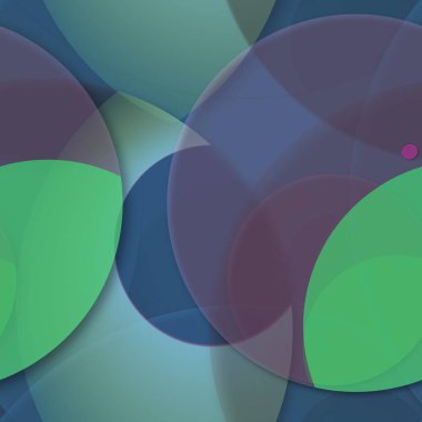 Daire saydam arka plan - eğilim seamless modeli.