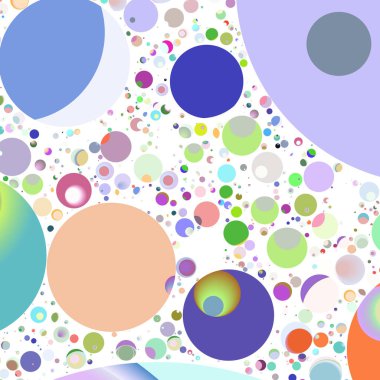 Daire saydam arka plan - eğilim seamless modeli.