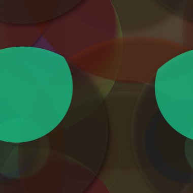 Daire saydam arka plan - eğilim seamless modeli.