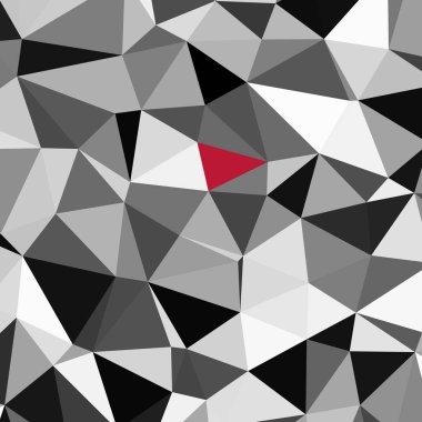 Üçgen poligonal arka plan - eğilim desen.