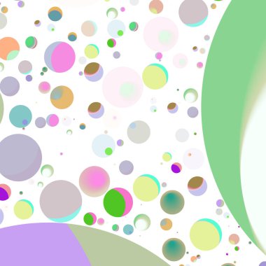 Daire saydam arka plan - eğilim seamless modeli.