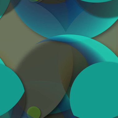 Daire saydam arka plan - eğilim seamless modeli.