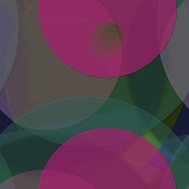 Daire saydam arka plan - eğilim seamless modeli.