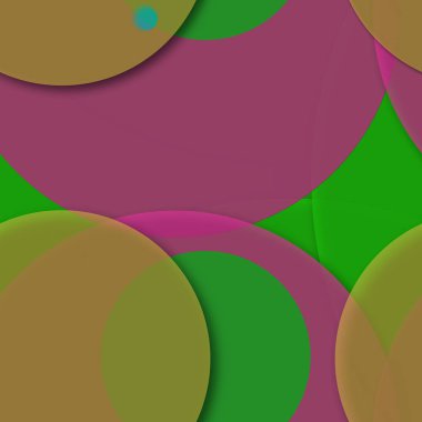 Daire saydam arka plan - eğilim seamless modeli.