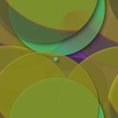 Daire saydam arka plan - eğilim seamless modeli.