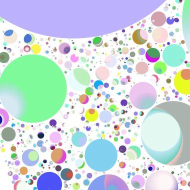 Daire saydam arka plan - eğilim seamless modeli.