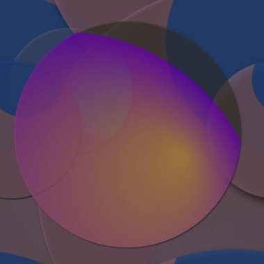 Daire saydam arka plan - eğilim seamless modeli.