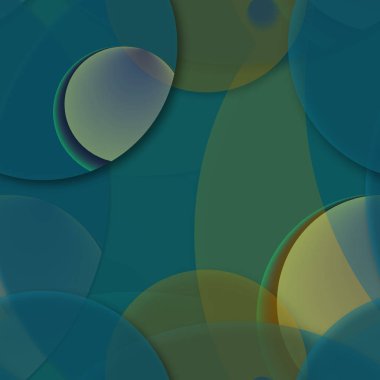 Daire saydam arka plan - eğilim seamless modeli.