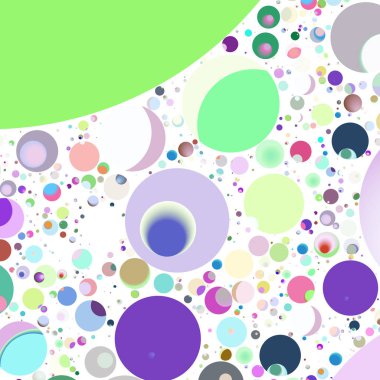 Daire saydam arka plan - eğilim seamless modeli.