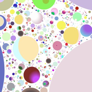 Daire saydam arka plan - eğilim seamless modeli.