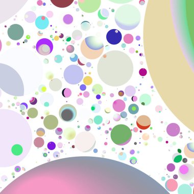 Daire saydam arka plan - eğilim seamless modeli.