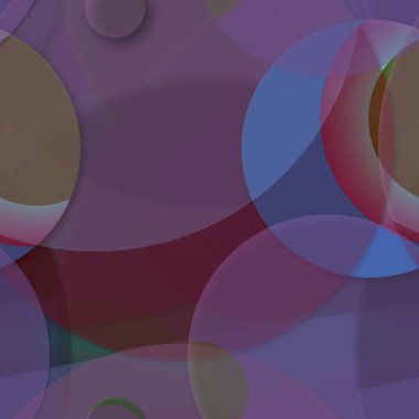 Daire saydam arka plan - eğilim seamless modeli.