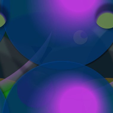 Daire saydam arka plan - eğilim seamless modeli.